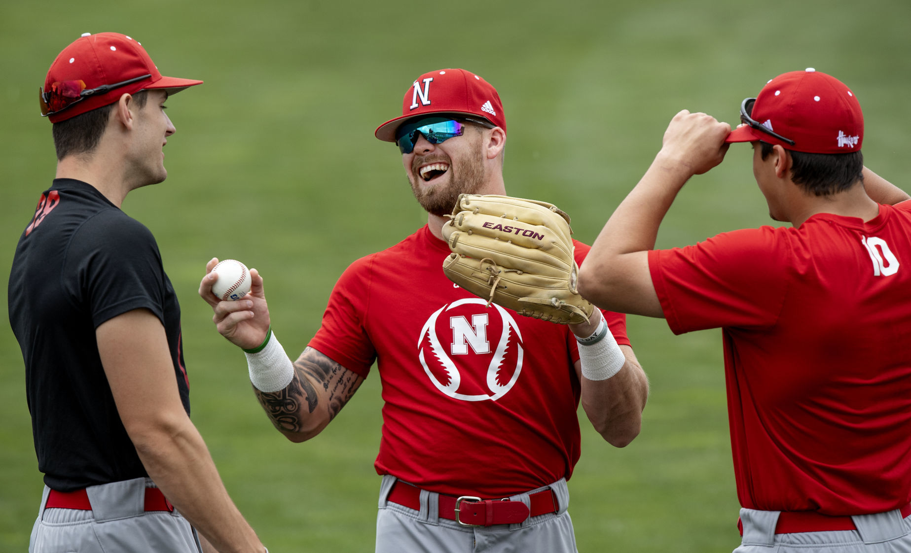 Nebraska baseball fall practice, 9.12
